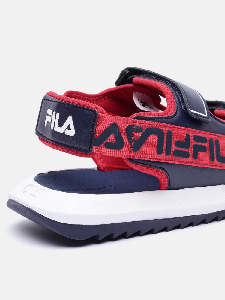 FILA Men Blue Sandals Buy FILA Men Blue Sandals Online at Best