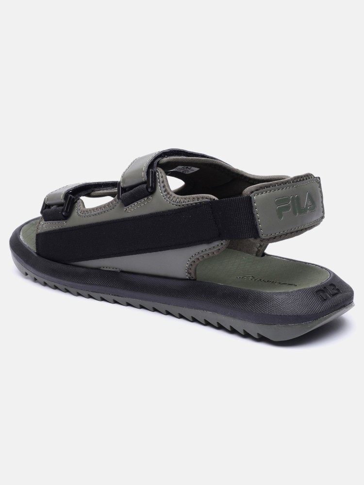 FILA Men Olive Grey Sandals Buy FILA Men Olive Grey Sandals