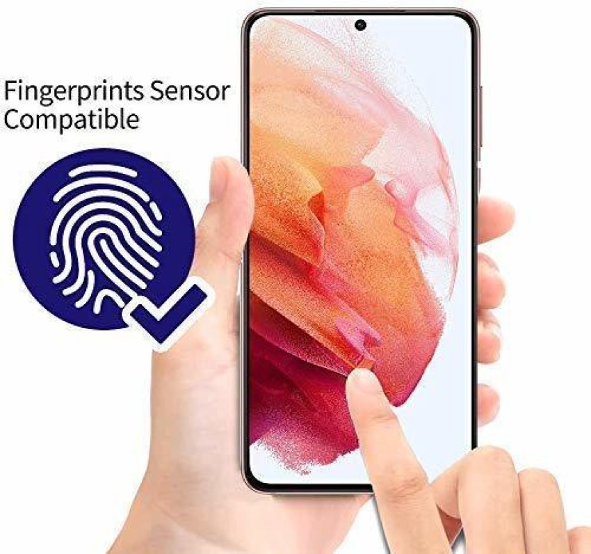 Full Glue Curved Fingerprint Compatible Tempered Glass for Samsung S21  Ultra 5G