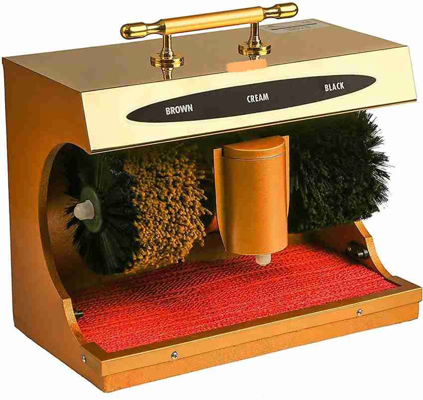 KOBBEY Gold Automatic Shoe Polish Machine with 5 year warranty