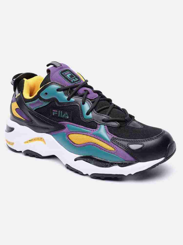 FILA Fila MENS BLK IPL PUR WHT RAY TRACER APEX Shoe 11 Sneakers