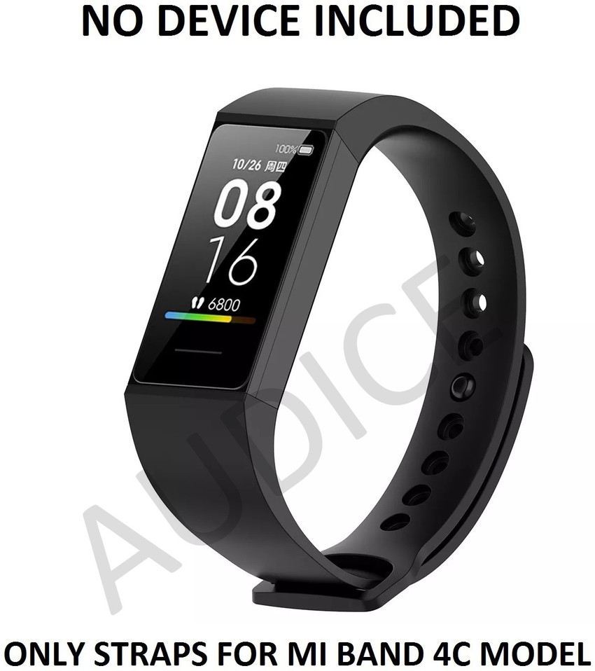 AUDICE Soft Silicone TPU Wrist Replacement Strap for Mi Band 4C