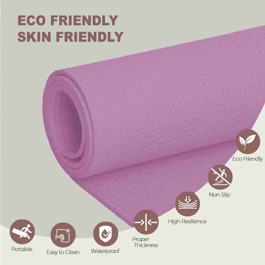 HXPFiT® Yoga Mat For Women And Men With Carrying Strap, Premium EVA  Material, 6mm Thickness