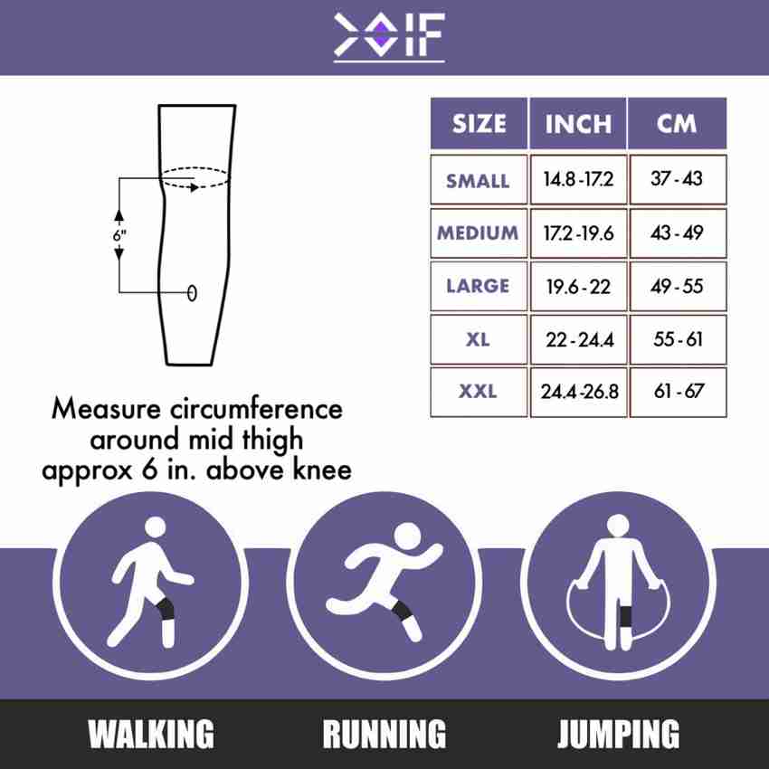 Nike volleyball knee pads size chart clearance