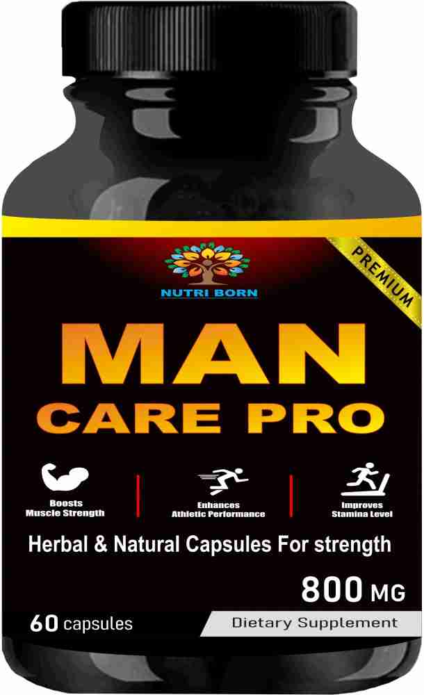 Nutrabay Pro Testosterone Booster (Natural) 1000mg ( 60 caps)