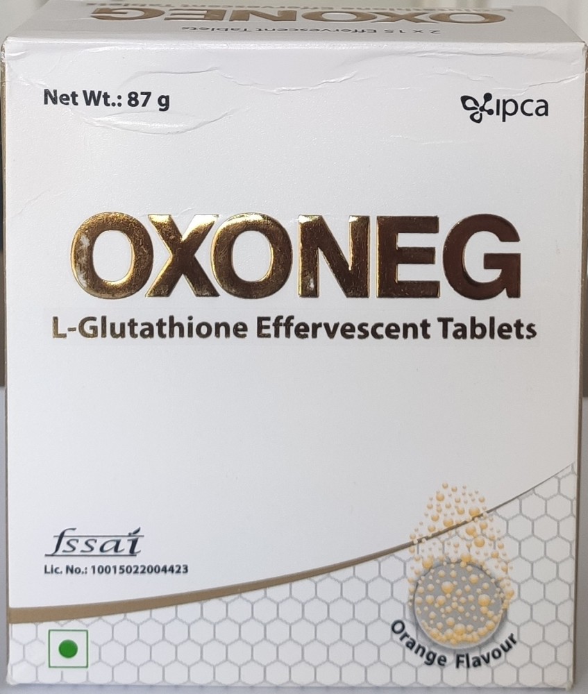 IPCA Oxoneg l glutathione effervescent tablets 2 15 tab Price in