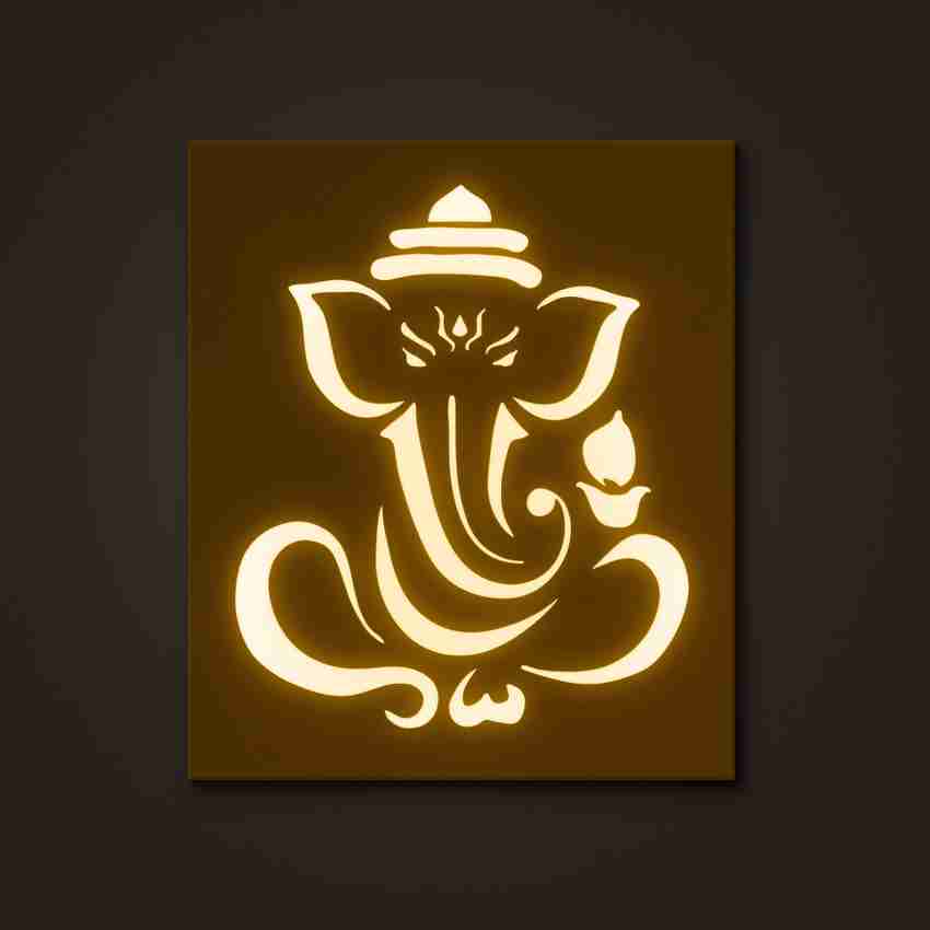 Ganesha outlet wall light