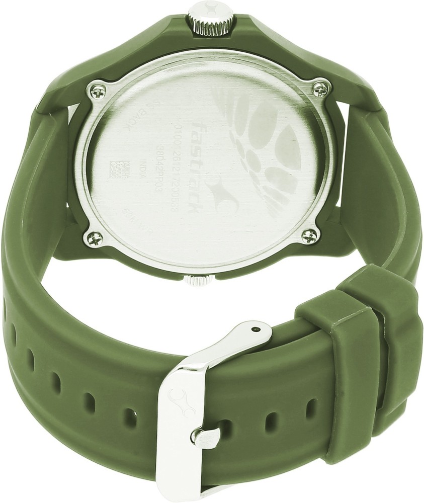 Green best sale fastrack watch