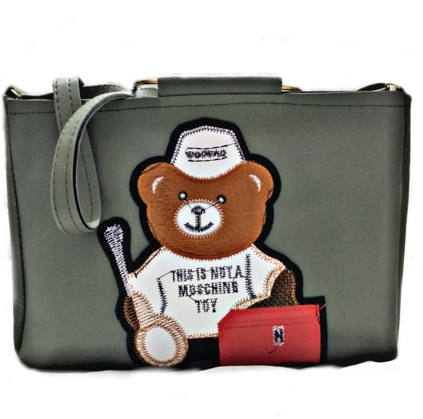 Moschino Teddy Bear Tab Bag