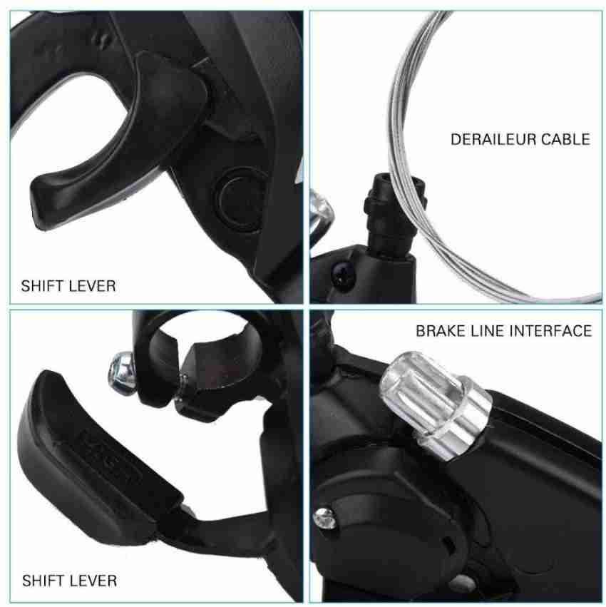 Bicycle gear shift online levers