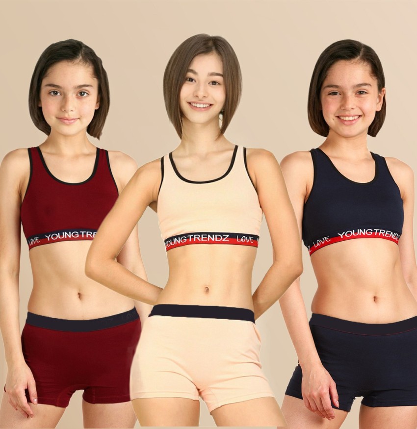 Buy Young trendz Girls Sports Non Padded Bra Online at Best Prices in India