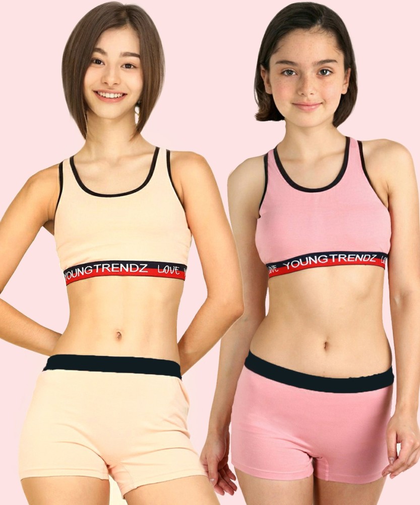 Young trendz Girls Sports Non Padded Bra - Buy Young trendz Girls
