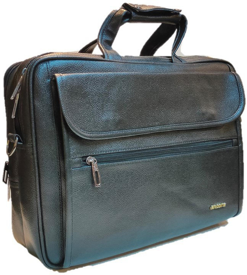 Leather office briefcase hotsell