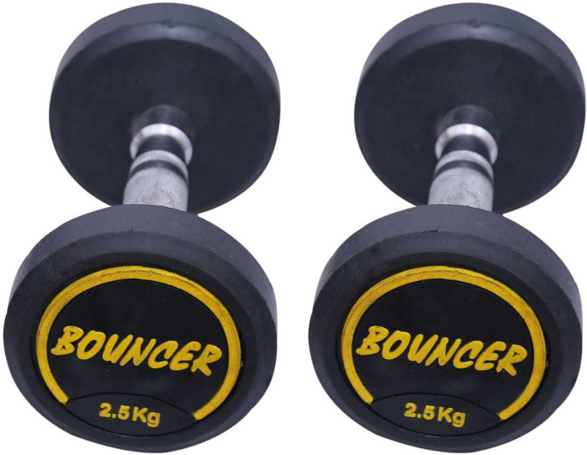 Windsor Era Bouncer 2.5Kg X 2 Pcs Premium Quality Rubber Dumbbell Fixed Weight Dumbbell Buy Windsor Era Bouncer 2.5Kg X 2 Pcs Premium Quality Rubber Dumbbell Fixed Weight Dumbbell Online at