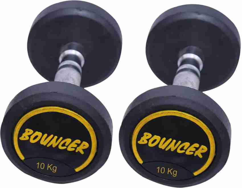 Windsor Era Bouncer 10Kg X 2 Pcs Premium Quality Rubber Dumbbell Fixed Weight Dumbbell Buy Windsor Era Bouncer 10Kg X 2 Pcs Premium Quality Rubber Dumbbell Fixed Weight Dumbbell Online at