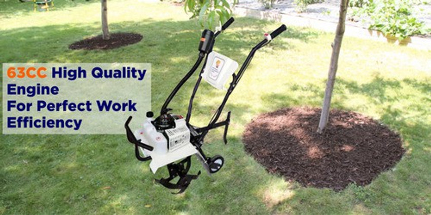 DVI 63CC MINI POWER TILLER CULTIVATOR WEEDER USED FOR WEEDING FOR