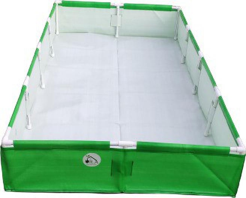 Green Rectangular Terrace Gardening HDPE Grow Bags