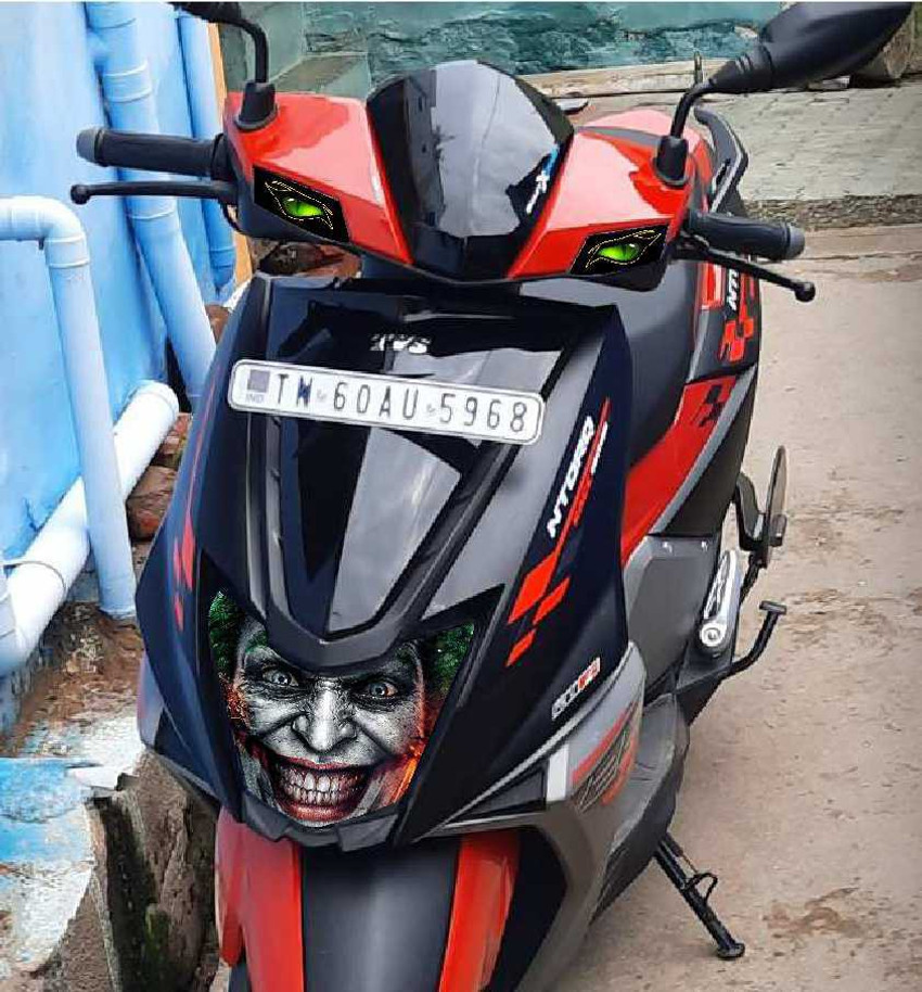 Joker sticker store for bike