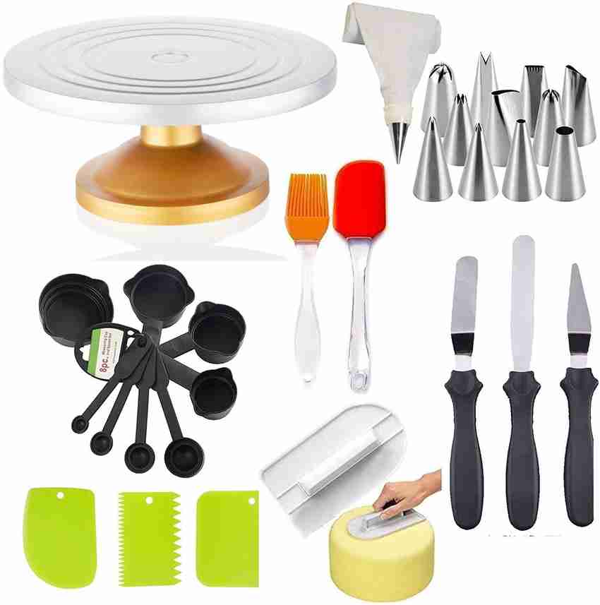 Cake mixing tools top