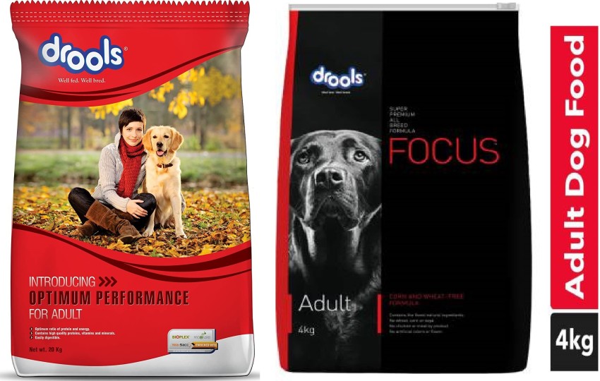 Dog food hot sale drools price