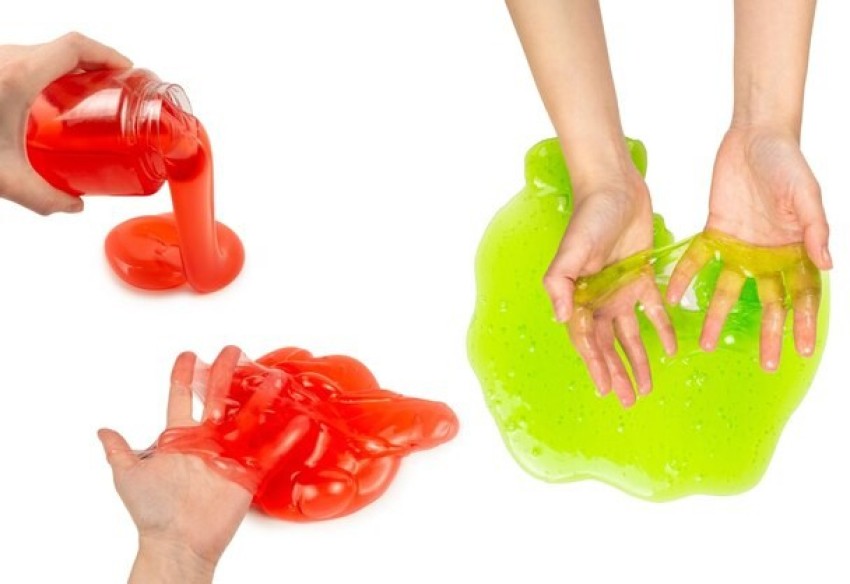 Plus Shine Slime Magic Mud Non-Toxic Crystal Gel Putty Toy Jelly