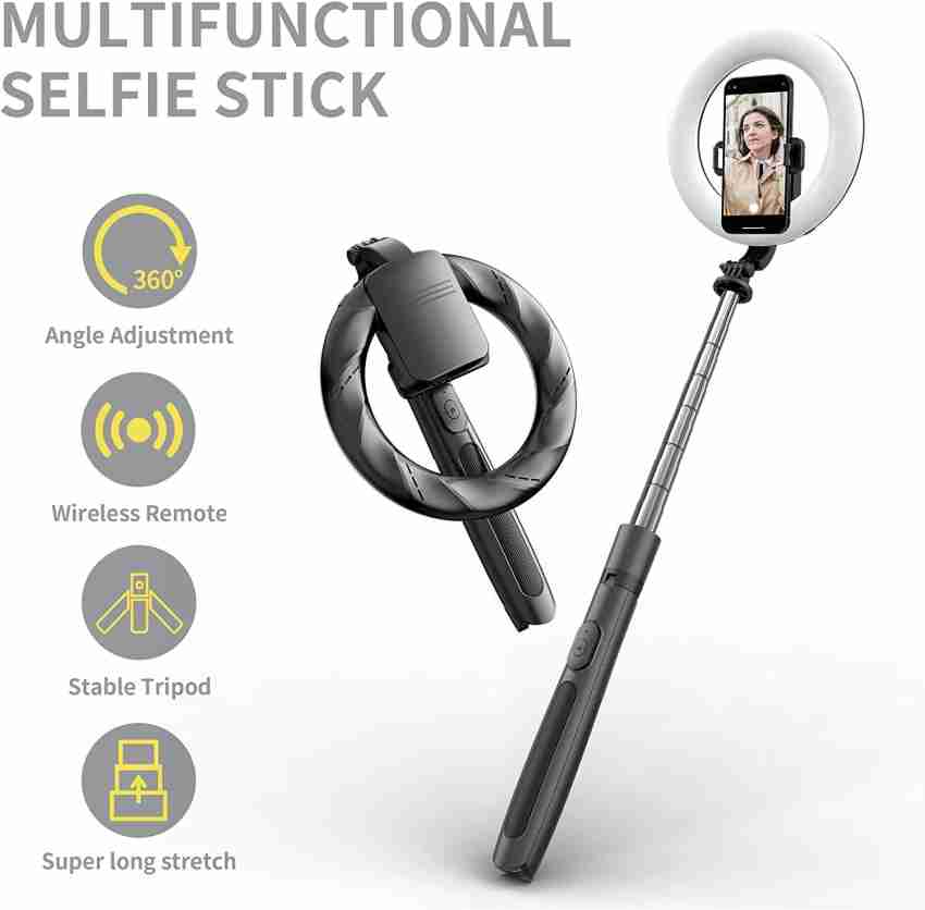 Palo Selfie Stick Trípode con control remoto Bluetooth R1