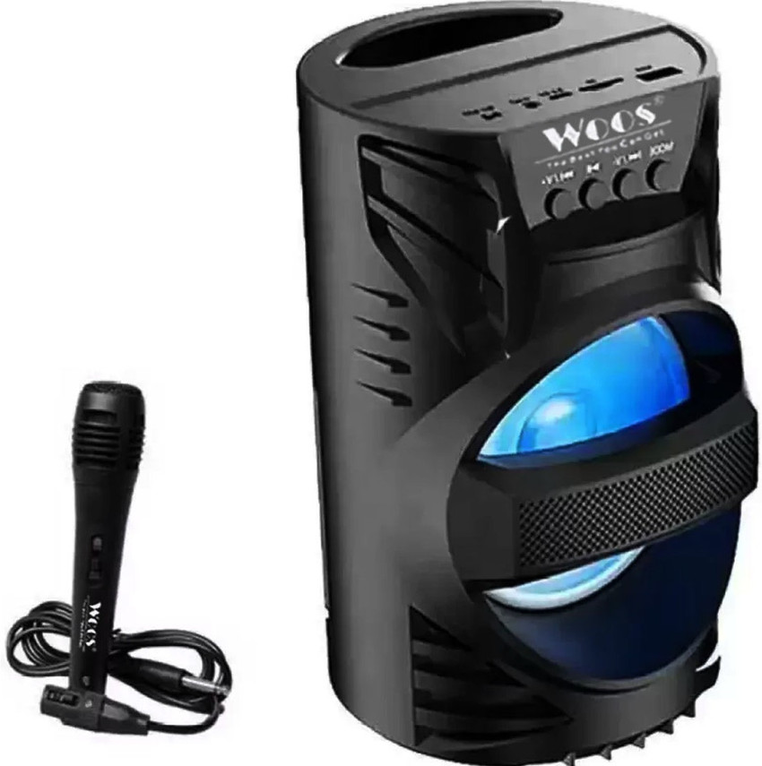 Buy WOOS Ws 04 Speaker With Mic Super Bass Bluetooth