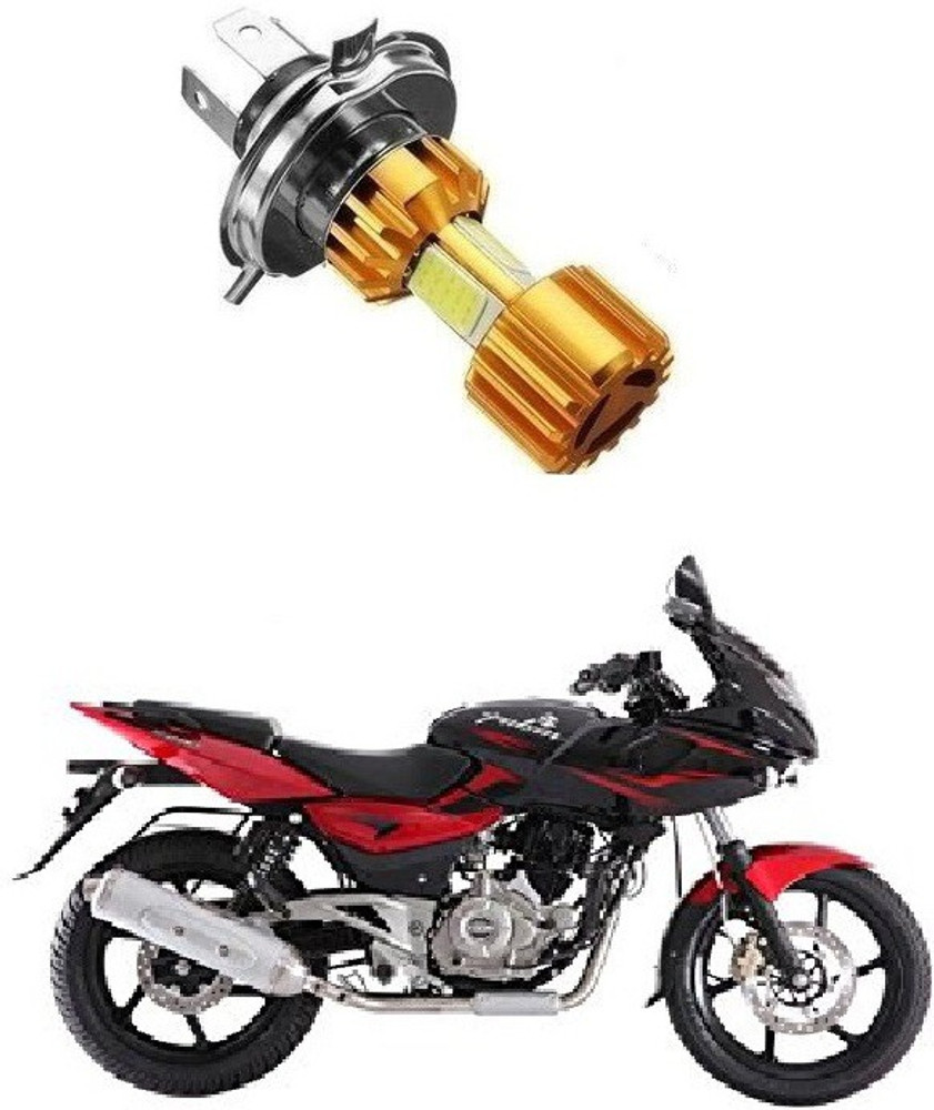 A2D H4 Mi Led High Low Beam Headlight Bulb White for Bajaj