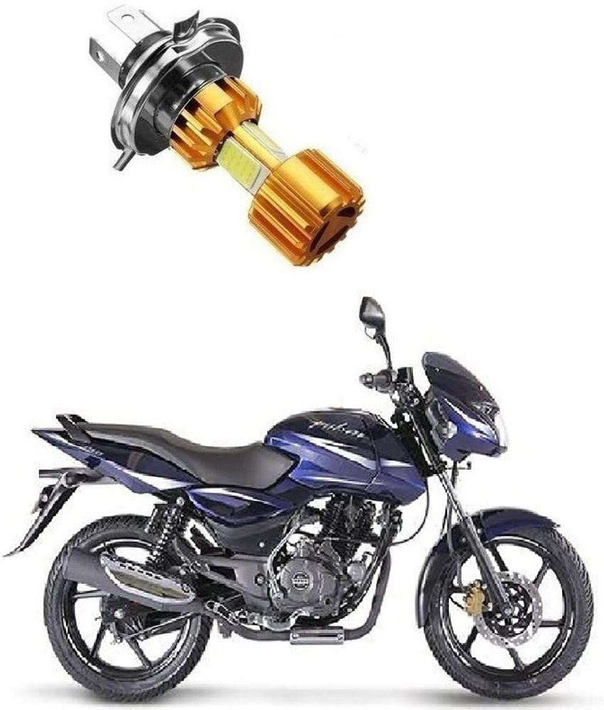 A2D H4 Mi Led High Low Beam Headlight Bulb White for Bajaj