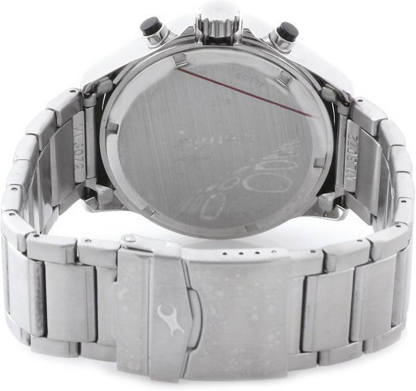 Fastrack ng3039sm04 metal analog men's watch hotsell