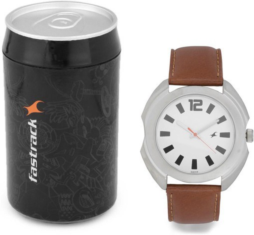 Fastrack NP3117SL01 Bare Basics Analog Watch For Men