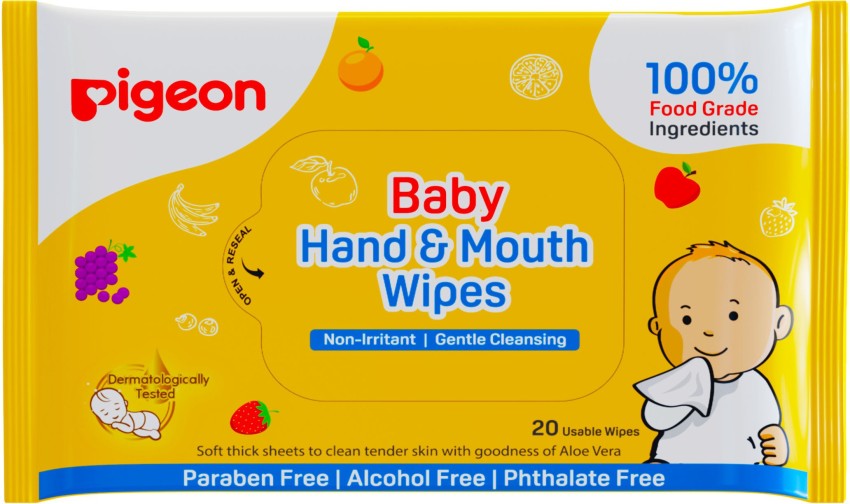 Baby hand best sale and mouth wipes