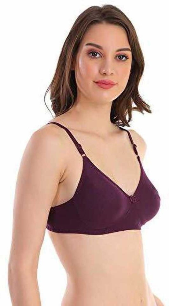 Buy Vaishnavii Sports Bra for Women Girls, Cotton Non Padded Full