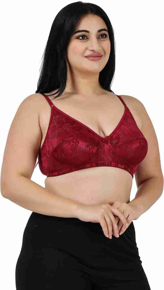 Buy IN CARE LINGERIE Women Everyday Non Padded Bra (Maroon, Green) Online  at Best Prices in India - JioMart.