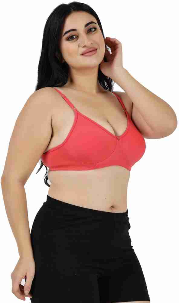 MyCare (Carry) (Skin-Color) Bra for Women's and Girls Full Coverage Non-Padded  Bra Comfort T-Shirt Non-Wired Regular Bra for Daily Use Bra Pack of 1