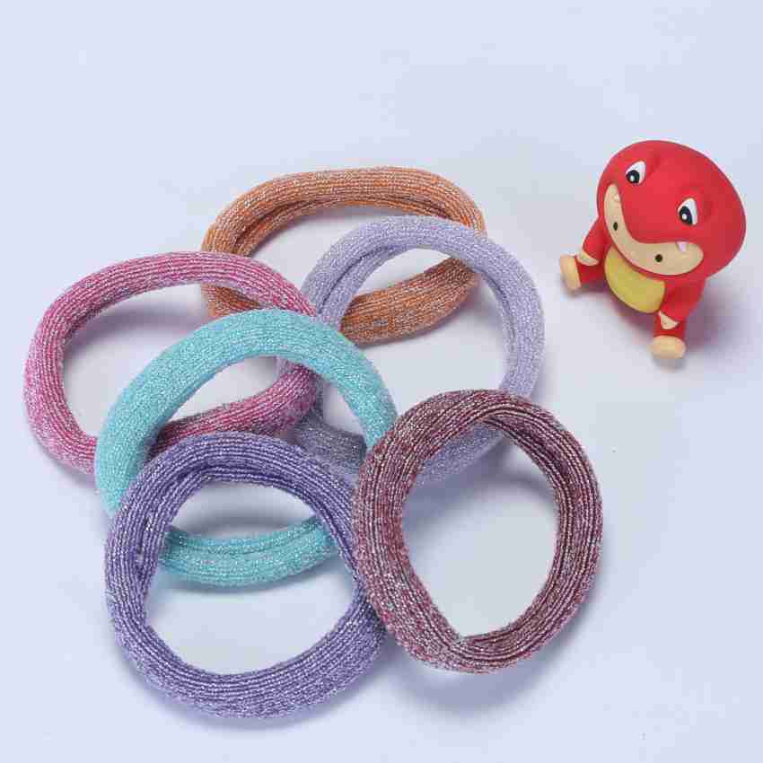Jewelz Multi-colored Spiral Elastic Plastic Hair Tie Rubber Bands for Girls  & Women Rubber Band Price in India - Buy Jewelz Multi-colored Spiral  Elastic Plastic Hair Tie Rubber Bands for Girls 