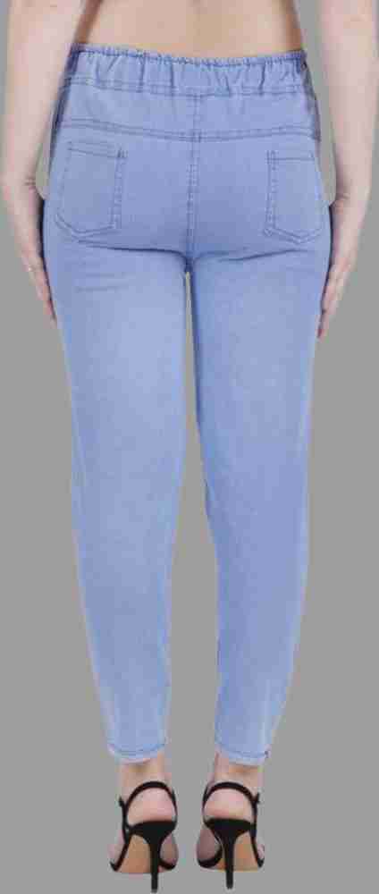 GLAMHOOD Jogger Fit Girls Blue Jeans - Buy GLAMHOOD Jogger Fit Girls Blue  Jeans Online at Best Prices in India