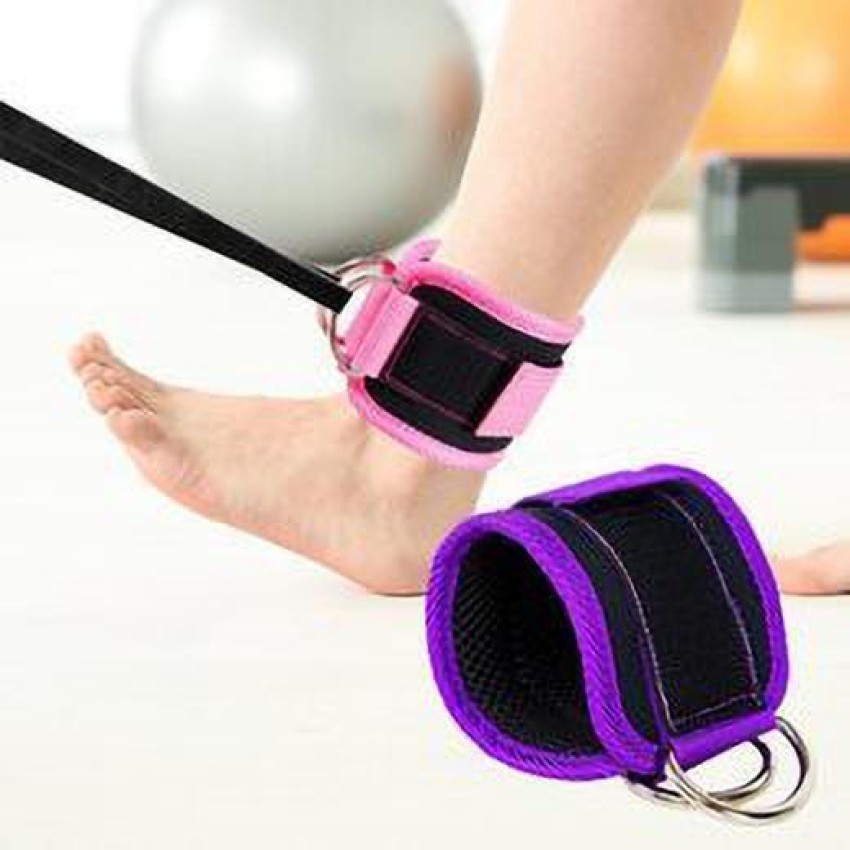 GymWar Ankle Straps- with D Rings- for Cable Machine, Kickbacks for Men &  Women Ankle Support - Buy GymWar Ankle Straps- with D Rings- for Cable  Machine, Kickbacks for Men & Women