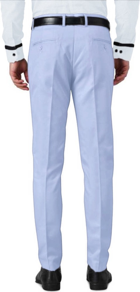 Pale Blue Super Skinny Suit Trousers  New Look