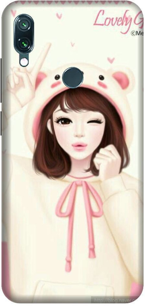 Barbie mobile shop back cover