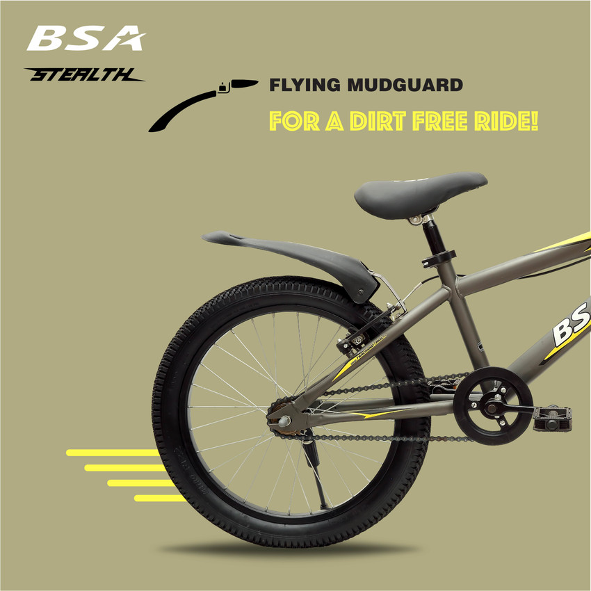 Flying mudguard for 2025 cycle