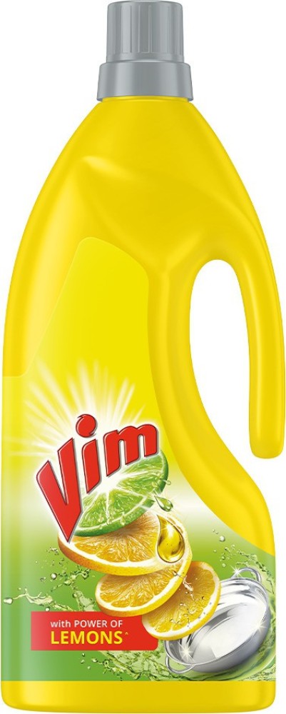 Vim Dishwash liquid with power of lemons #^ (750ml) Dish Cleaning Gel Price  in India - Buy Vim Dishwash liquid with power of lemons #^ (750ml) Dish  Cleaning Gel online at