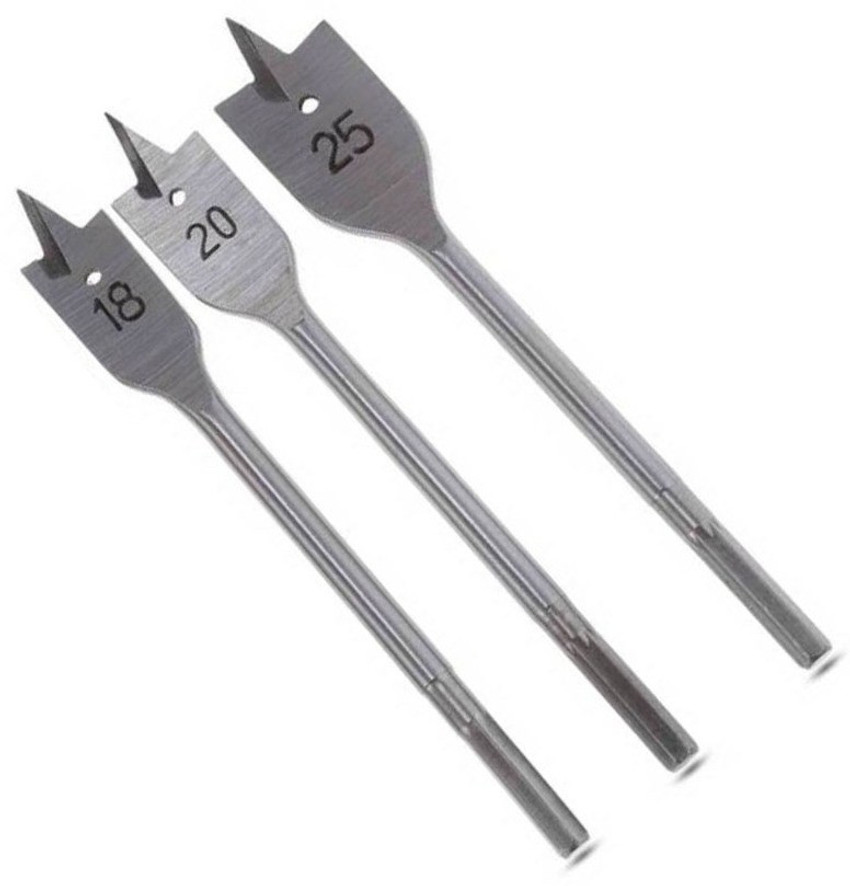 Flat drill bit store