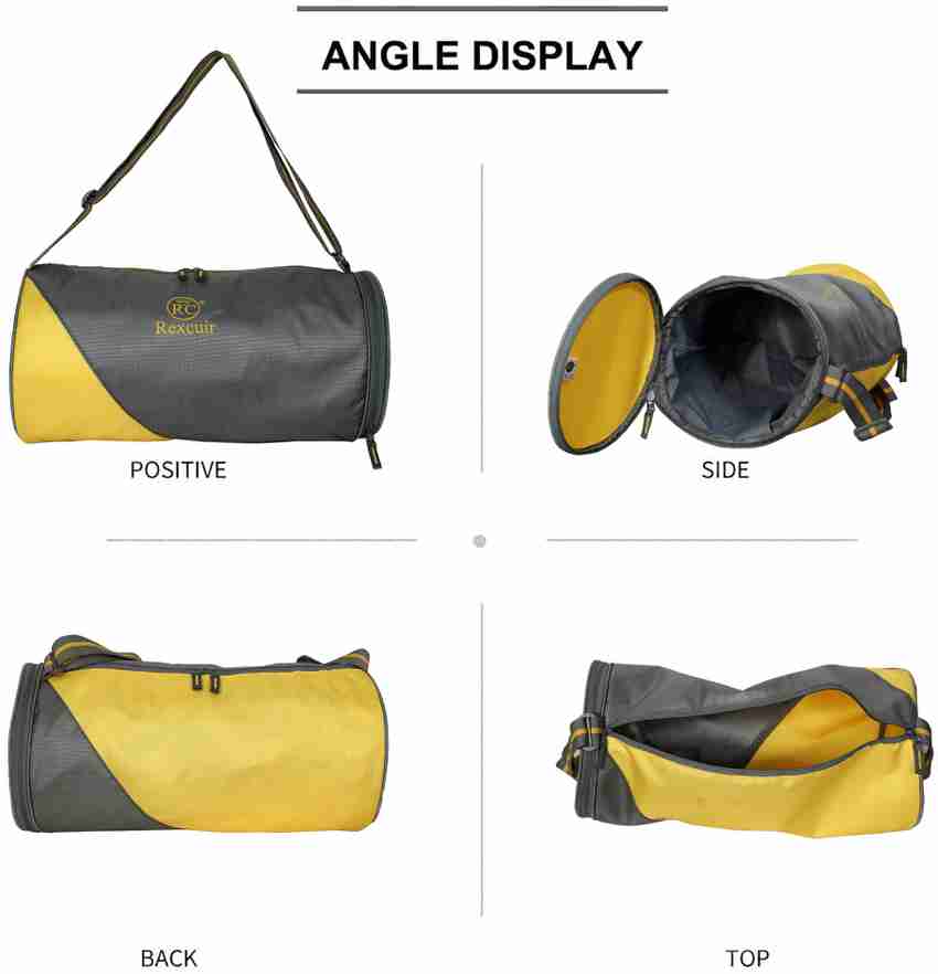Stylish gym bag with shoe compartment clearance