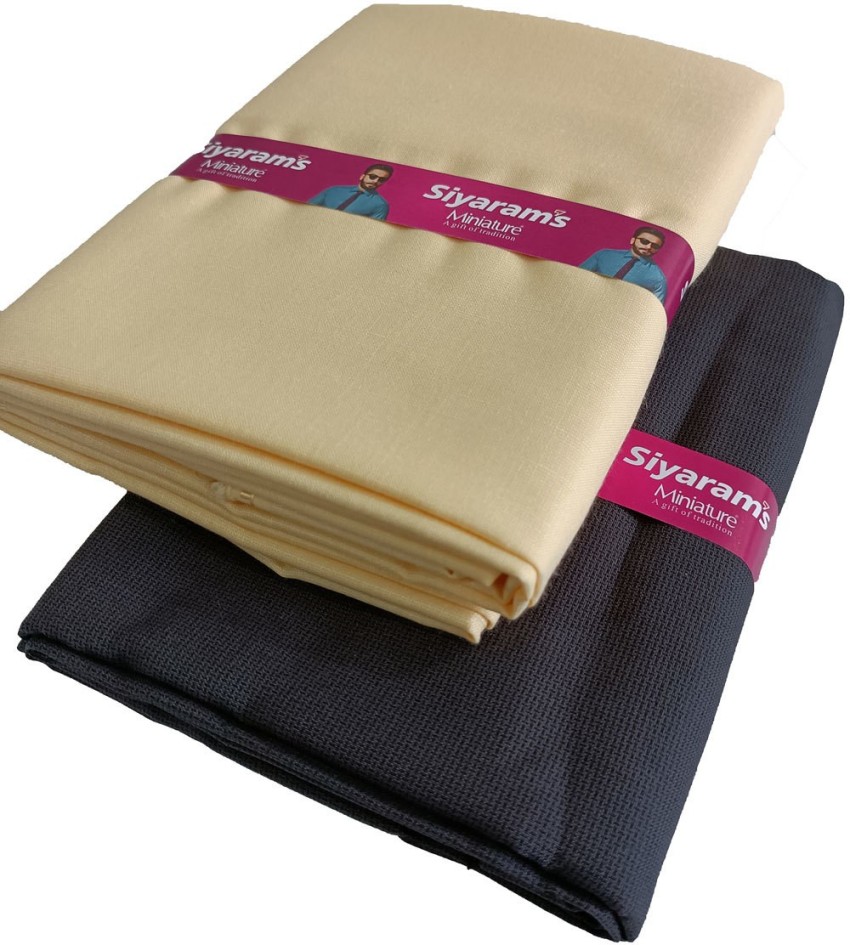 Polyester Siyaram Miniature Shirt Trouser Combo Set, Handwash