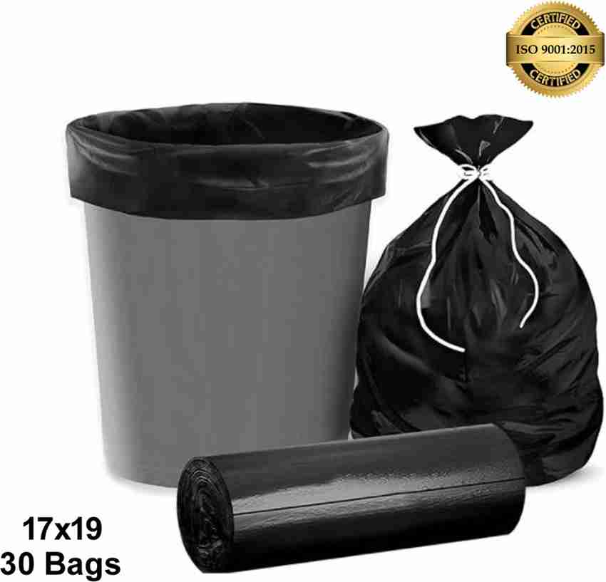 GARBEX Black Garbage bags Dustbin bags Size Small 15 L Garbage
