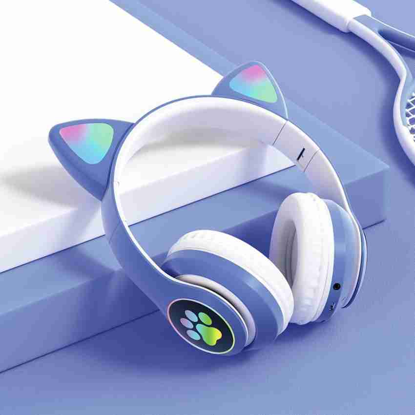 Blue best sale kitty headphones