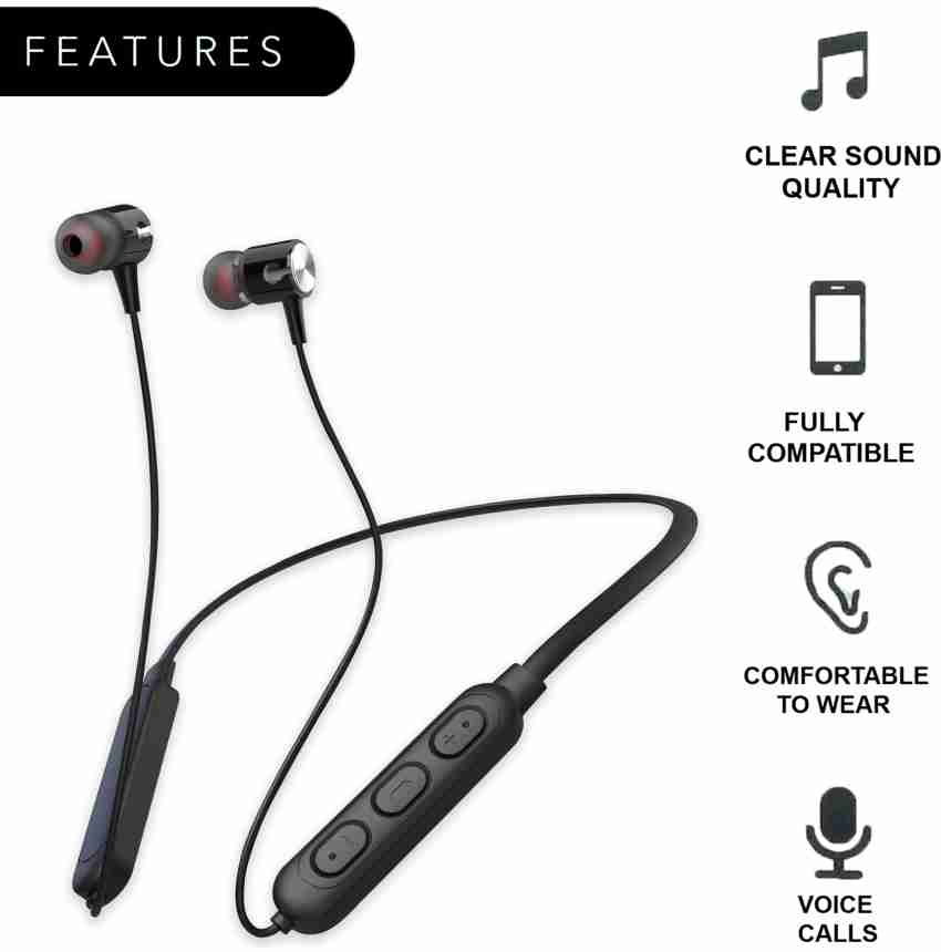 vali V 24 Wireless Headphones Magnetic Earbuds 20 Hrs Music 5.2