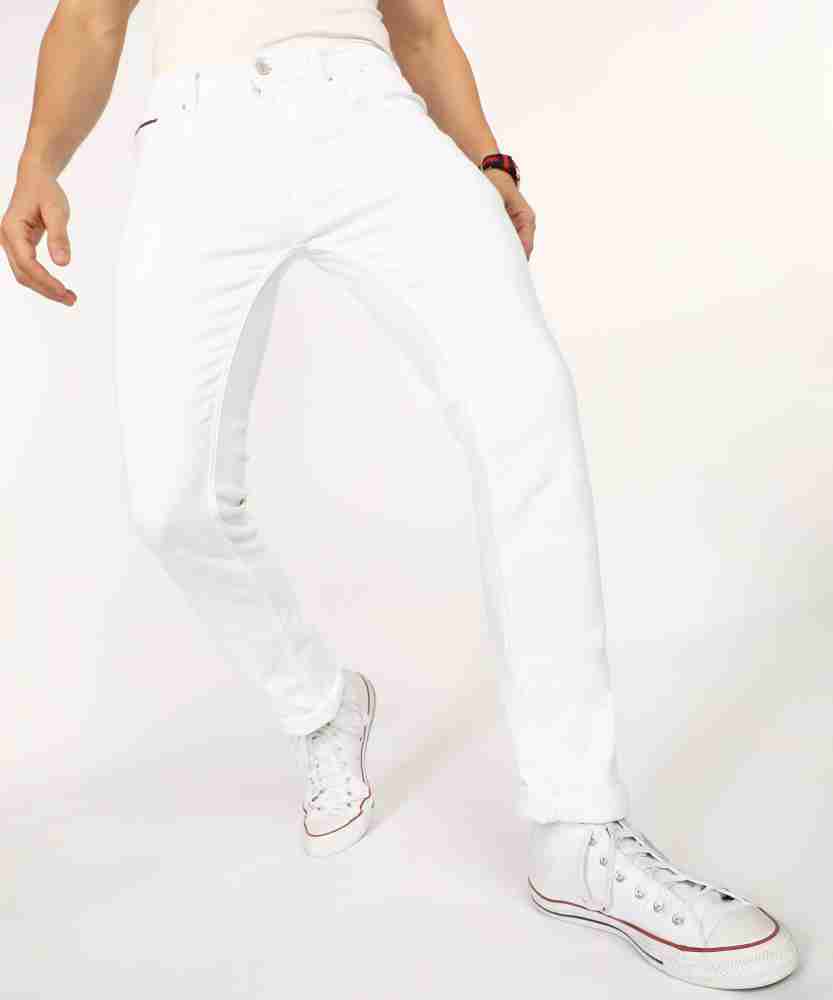 Buy TOMMY HILFIGER Slim Men White Jeans Online at Best Prices