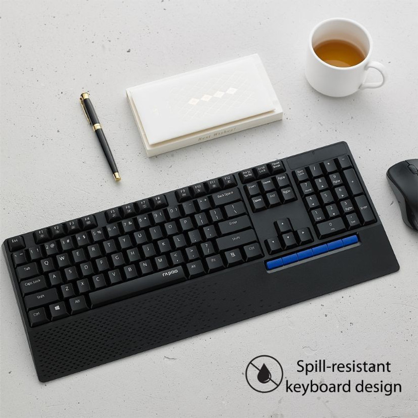 RAPOO X1960 Keyboard and Mouse Combo Wireless Desktop Keyboard - RAPOO : Flipkart.com